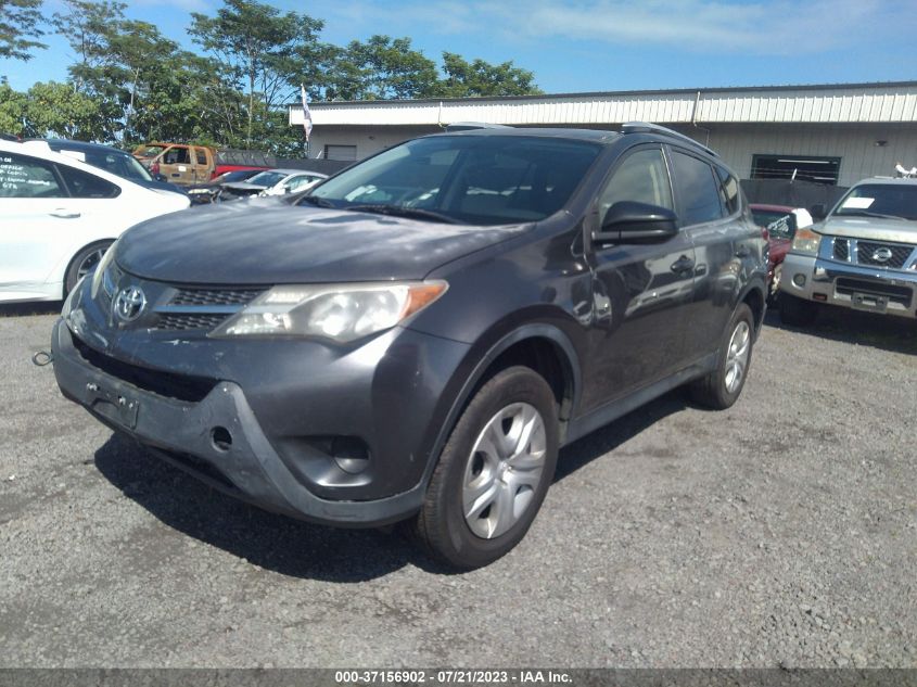 2013 TOYOTA RAV4 LE - JTMBFREV6D5028796
