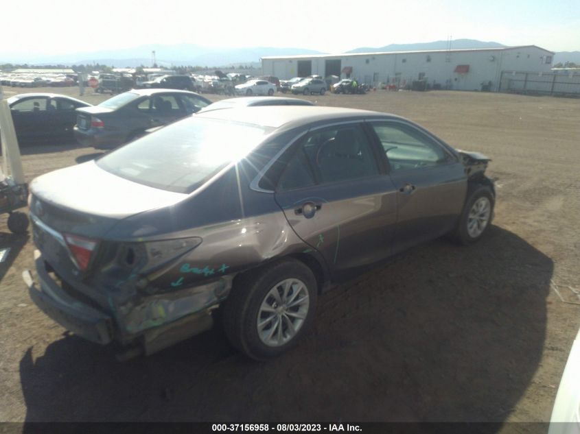 2016 TOYOTA CAMRY XLE/SE/LE/XSE - 4T4BF1FK4GR519336