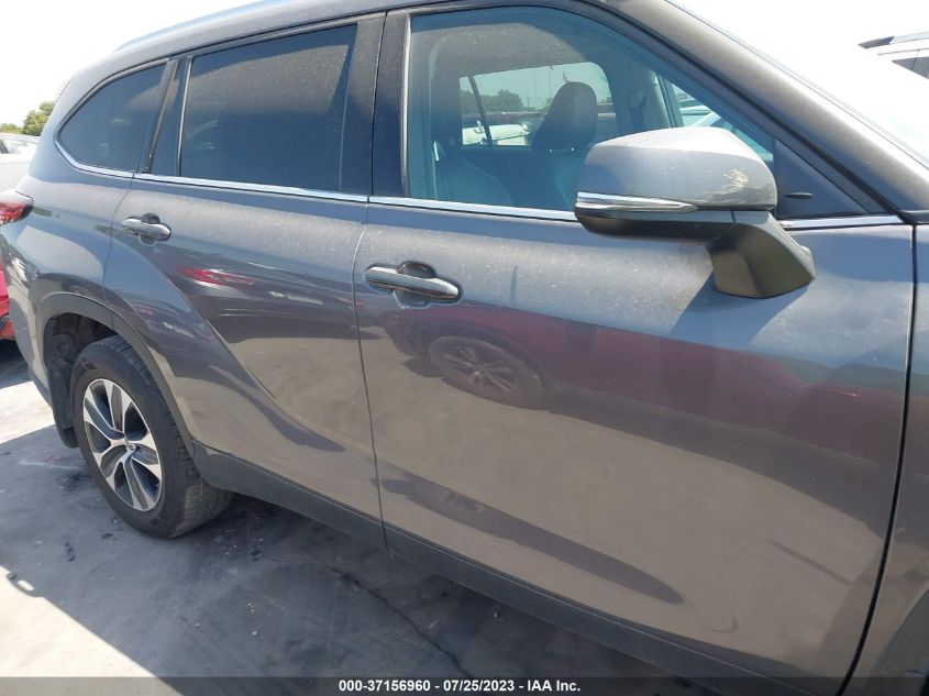 2021 TOYOTA HIGHLANDER XLE - 5TDGZRBH2MS538469