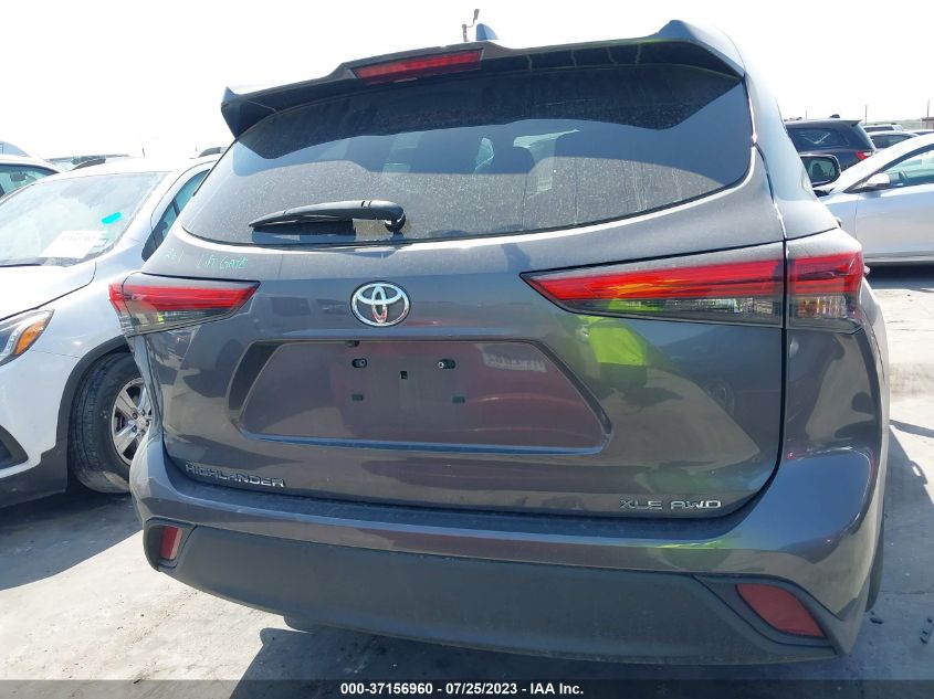 2021 TOYOTA HIGHLANDER XLE - 5TDGZRBH2MS538469
