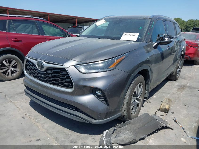 2021 TOYOTA HIGHLANDER XLE - 5TDGZRBH2MS538469
