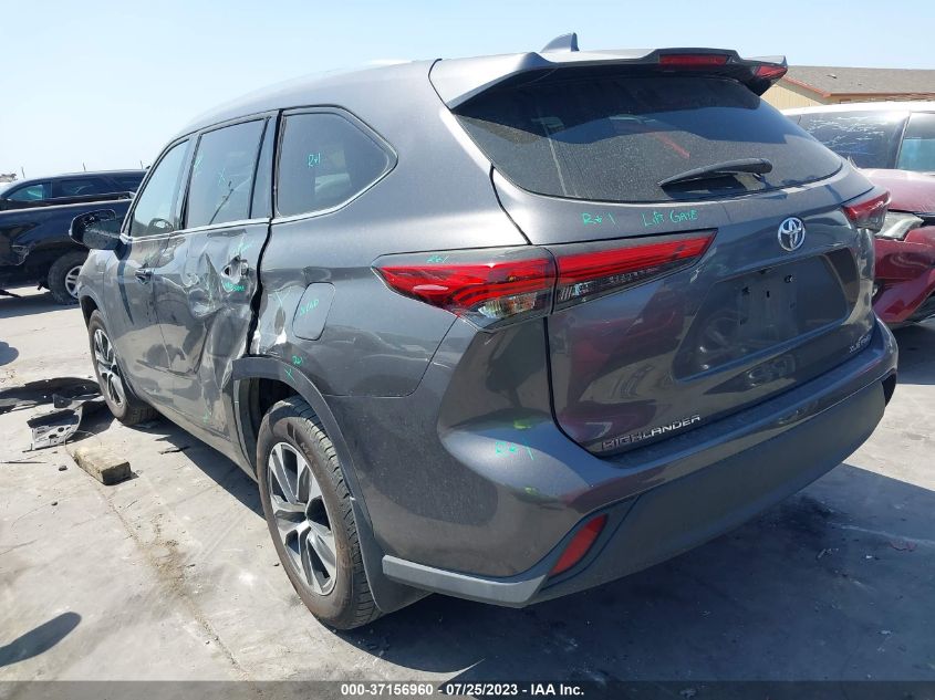 2021 TOYOTA HIGHLANDER XLE - 5TDGZRBH2MS538469