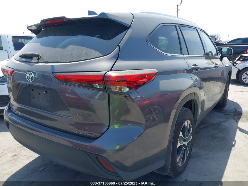 2021 TOYOTA HIGHLANDER XLE - 5TDGZRBH2MS538469