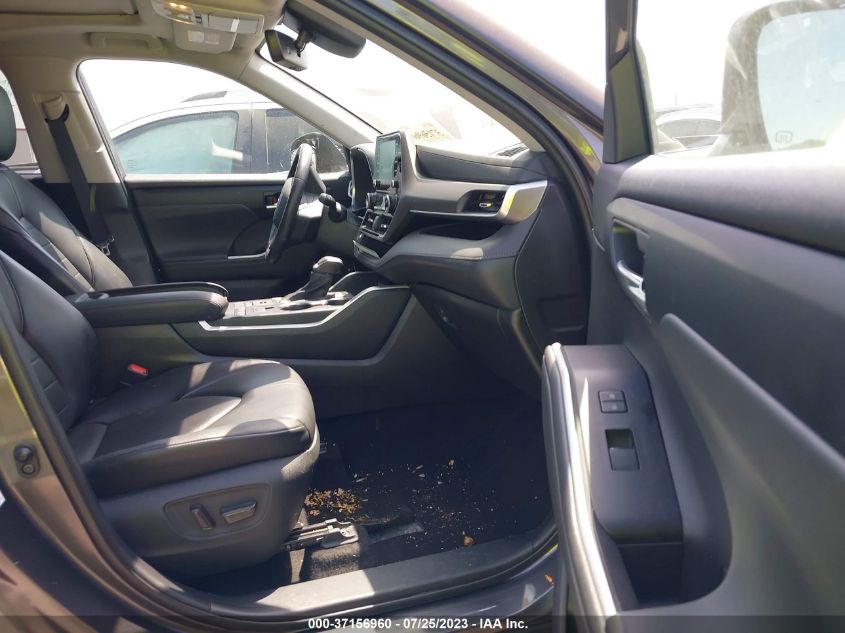 2021 TOYOTA HIGHLANDER XLE - 5TDGZRBH2MS538469