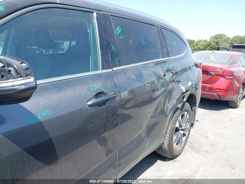 2021 TOYOTA HIGHLANDER XLE - 5TDGZRBH2MS538469