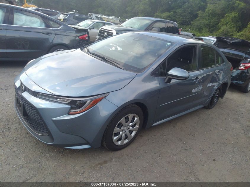 2021 TOYOTA COROLLA LE - JTDEPMAE9MJ163541