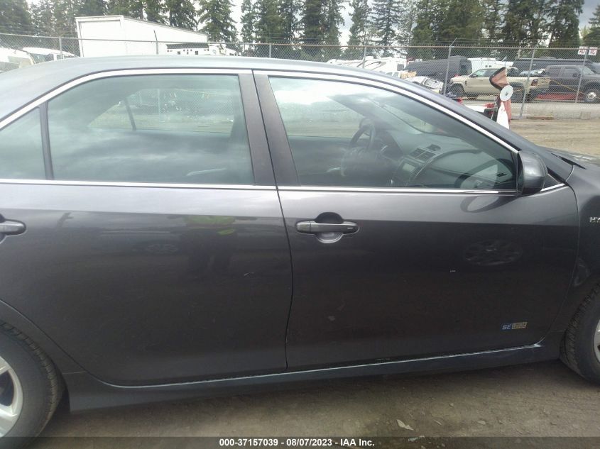 2014 TOYOTA CAMRY HYBRID LE/XLE/SE LIMITED EDITION - 4T1BD1FKXEU131573
