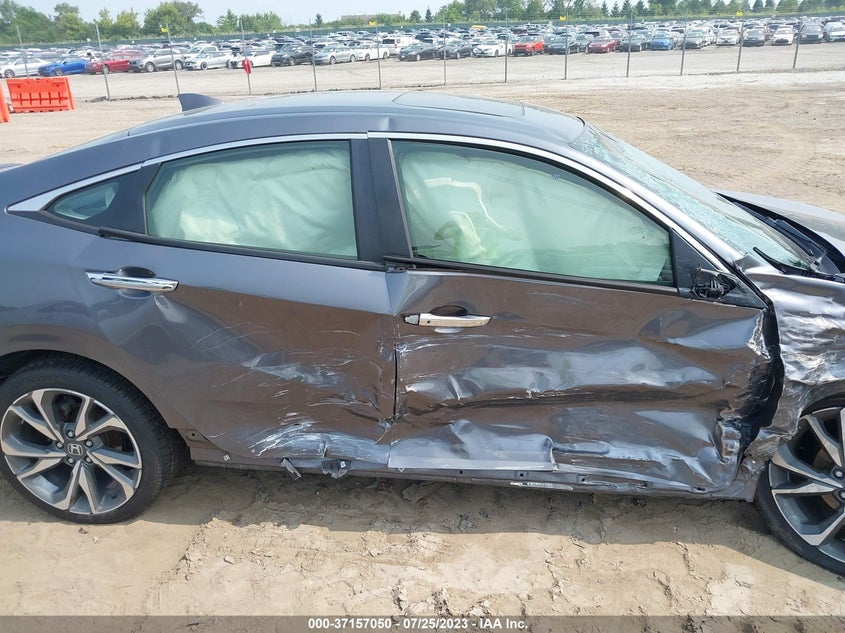 VIN JHMFC1F97KX002267 2019 HONDA CIVIC SEDAN TOURING