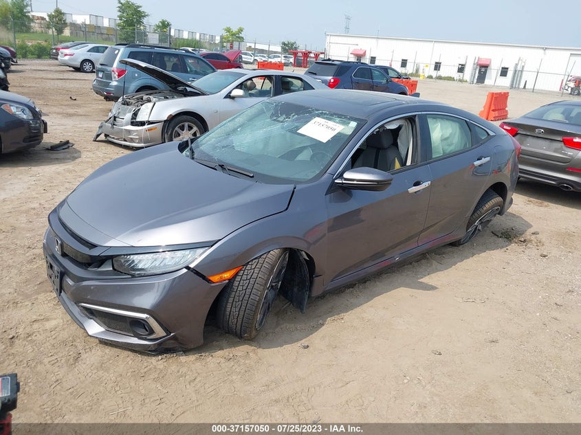 VIN JHMFC1F97KX002267 2019 HONDA CIVIC SEDAN TOURING