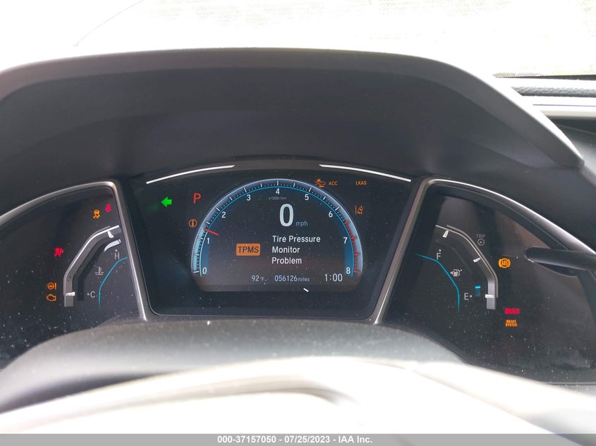 VIN JHMFC1F97KX002267 2019 HONDA CIVIC SEDAN TOURING