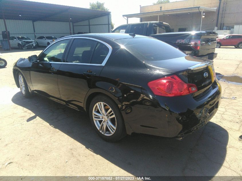 2013 INFINITI G37 SEDAN JOURNEY JN1CV6AP8DM711170