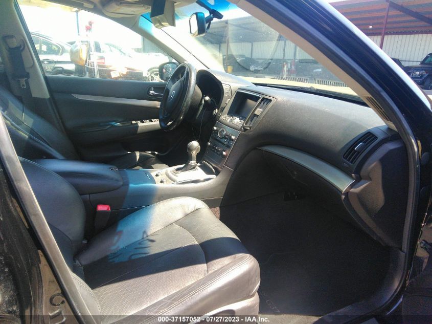 2013 INFINITI G37 SEDAN JOURNEY JN1CV6AP8DM711170