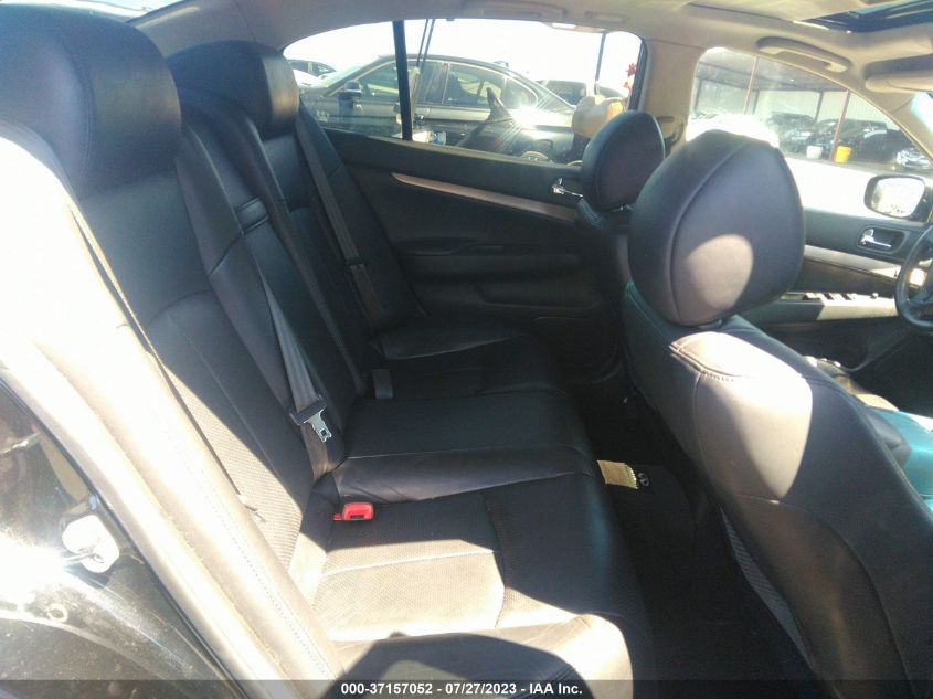 2013 INFINITI G37 SEDAN JOURNEY JN1CV6AP8DM711170