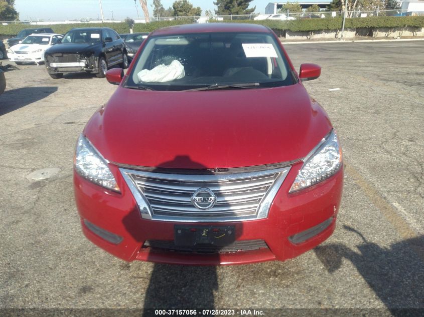 2013 NISSAN SENTRA SV - 3N1AB7AP0DL777907