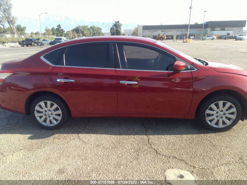 2013 NISSAN SENTRA SV - 3N1AB7AP0DL777907