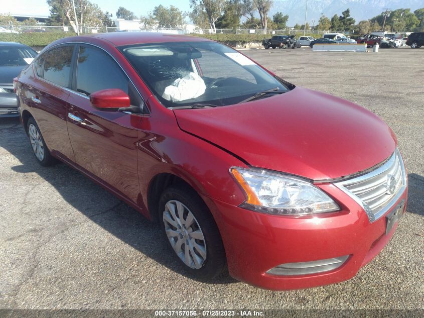 2013 NISSAN SENTRA SV - 3N1AB7AP0DL777907