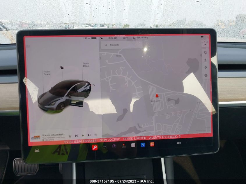 2020 TESLA MODEL 3 - 5YJ3E1EB9LF635464
