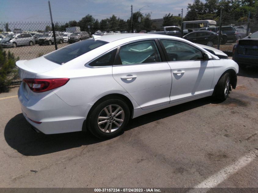 2017 HYUNDAI SONATA SE - 5NPE24AF0HH594338