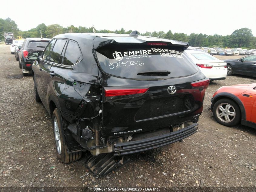 2022 TOYOTA HIGHLANDER LE - 5TDBZRBH6NS570725