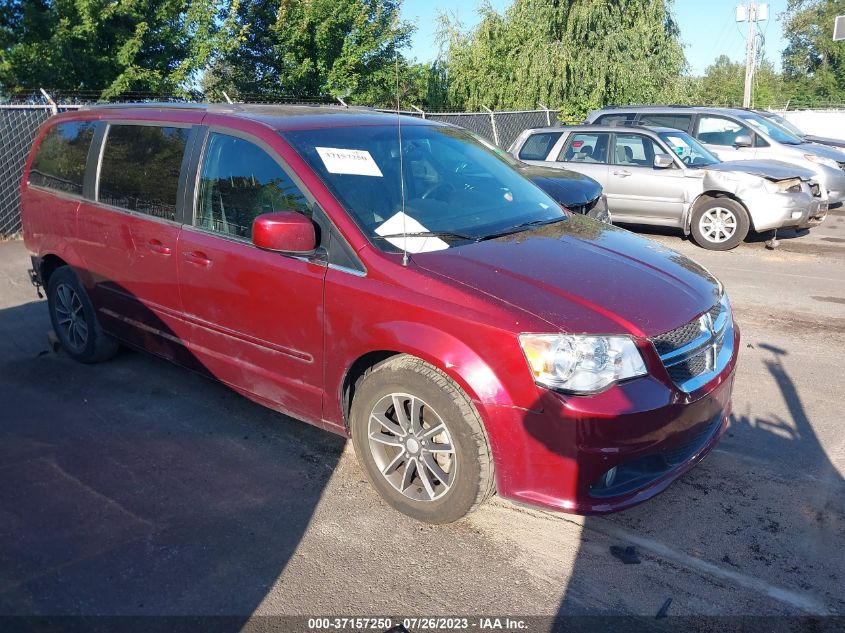 2017 DODGE GRAND CARAVAN SXT - 2C4RDGCG6HR605428