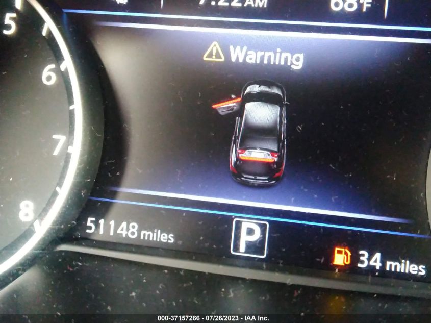 2018 NISSAN MAXIMA SL - 1N4AA6AP7JC404838