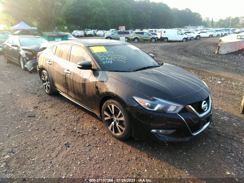 2018 NISSAN MAXIMA SL - 1N4AA6AP7JC404838