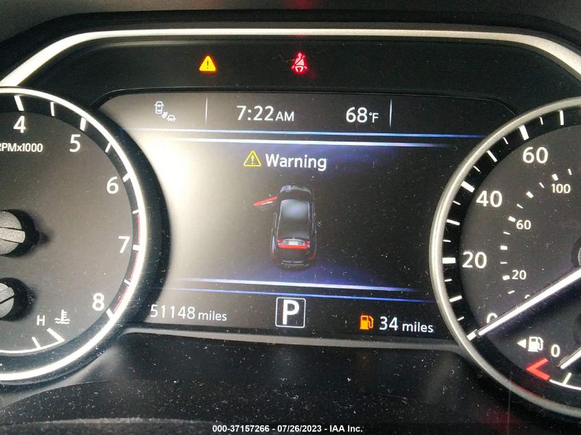 2018 NISSAN MAXIMA SL - 1N4AA6AP7JC404838