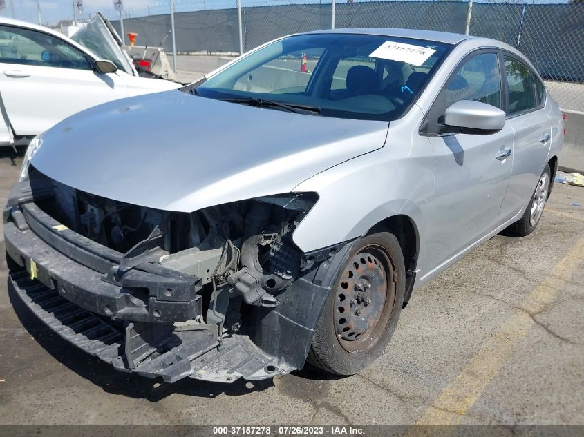 2014 NISSAN SENTRA S/FE+ S/SV/FE+ SV/SR/SL - 3N1AB7APXEY215257