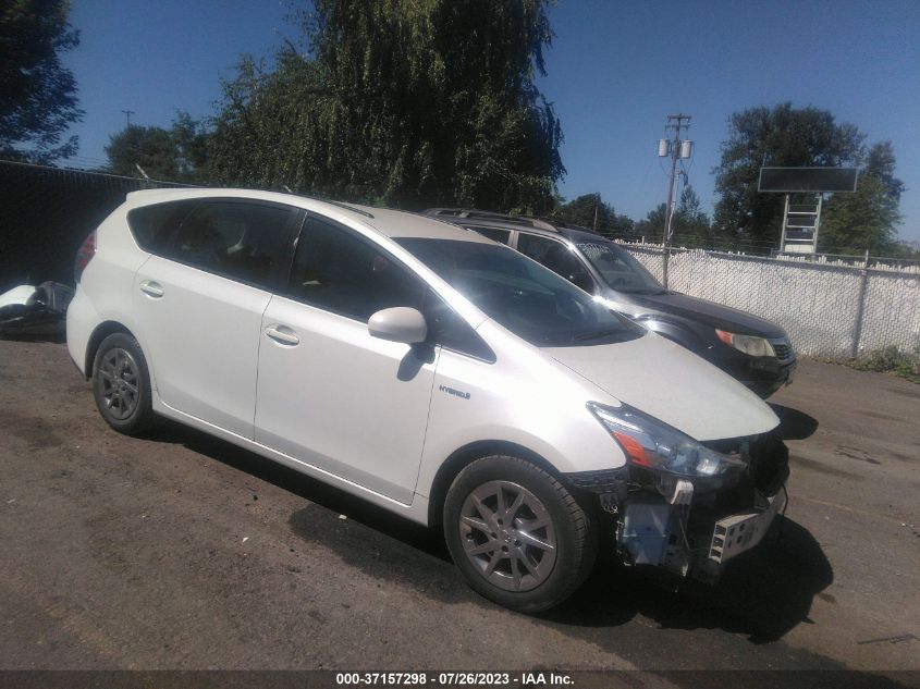 2015 TOYOTA PRIUS V TWO/FIVE/THREE/FOUR - JTDZN3EU3FJ023748