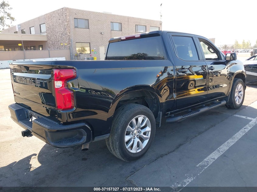 VIN 3GCPWBEK7MG281069 2021 CHEVROLET SILVERADO 1500 CUSTOM