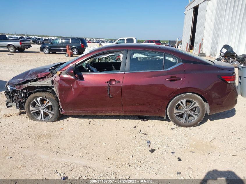 2021 NISSAN SENTRA SV - 3N1AB8CV6MY222027