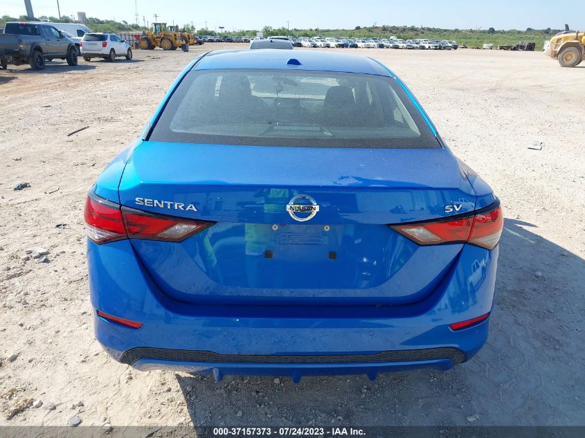 2022 NISSAN SENTRA SV - 3N1AB8CV6NY265056