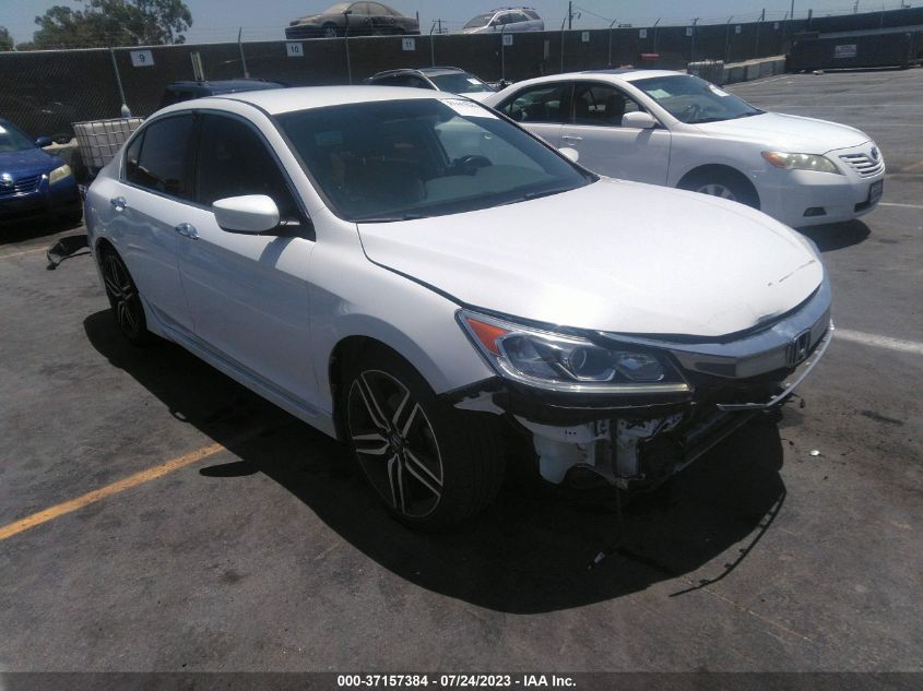 2016 HONDA ACCORD SEDAN SPORT - 1HGCR2F57GA181959