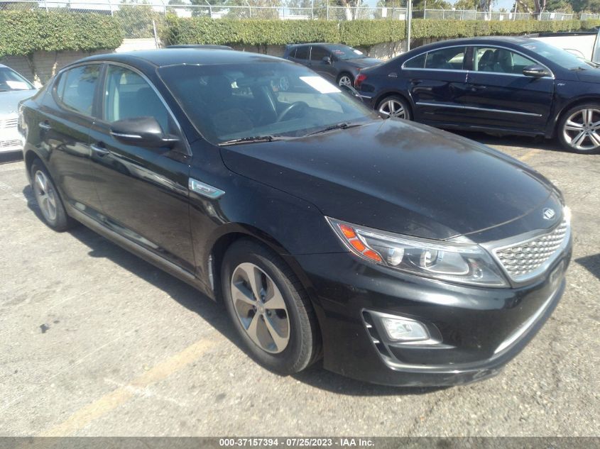 2015 KIA OPTIMA HYBRID - KNAGM4AD6F5086936