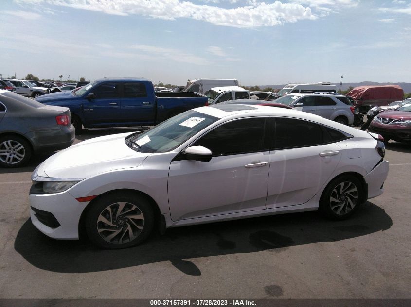 2018 HONDA CIVIC SEDAN EX - 19XFC2F70JE036166