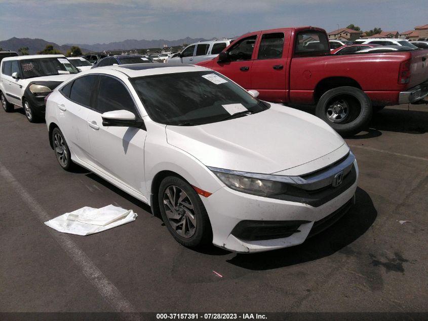 2018 HONDA CIVIC SEDAN EX - 19XFC2F70JE036166