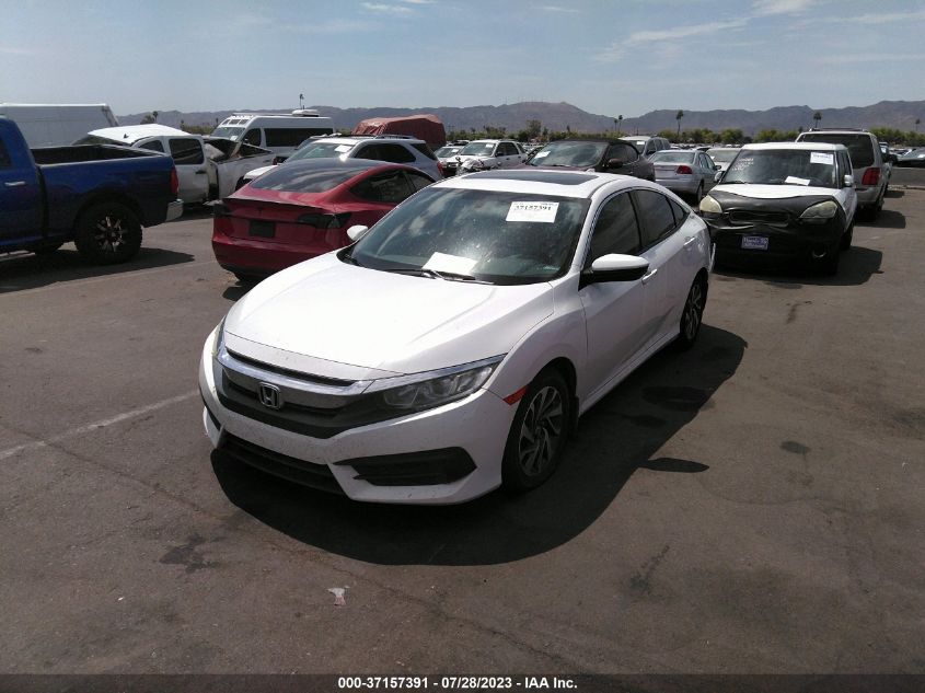 2018 HONDA CIVIC SEDAN EX - 19XFC2F70JE036166