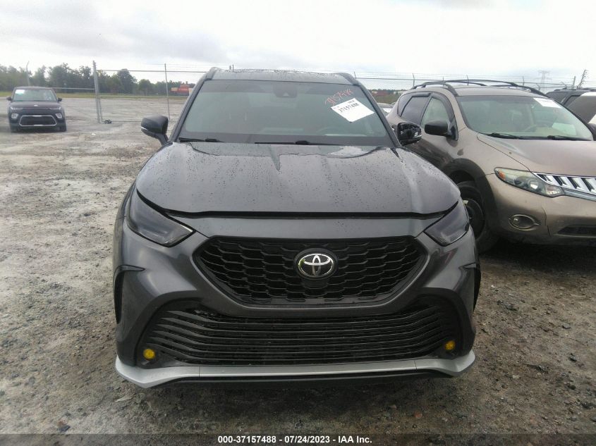 2021 TOYOTA HIGHLANDER XSE - 5TDLZRAH1MS049979