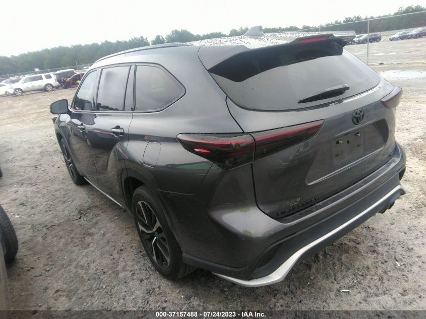 2021 TOYOTA HIGHLANDER XSE - 5TDLZRAH1MS049979