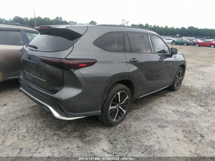 2021 TOYOTA HIGHLANDER XSE - 5TDLZRAH1MS049979