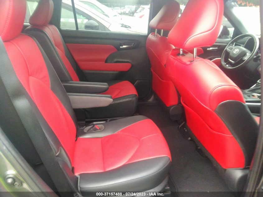 2021 TOYOTA HIGHLANDER XSE - 5TDLZRAH1MS049979