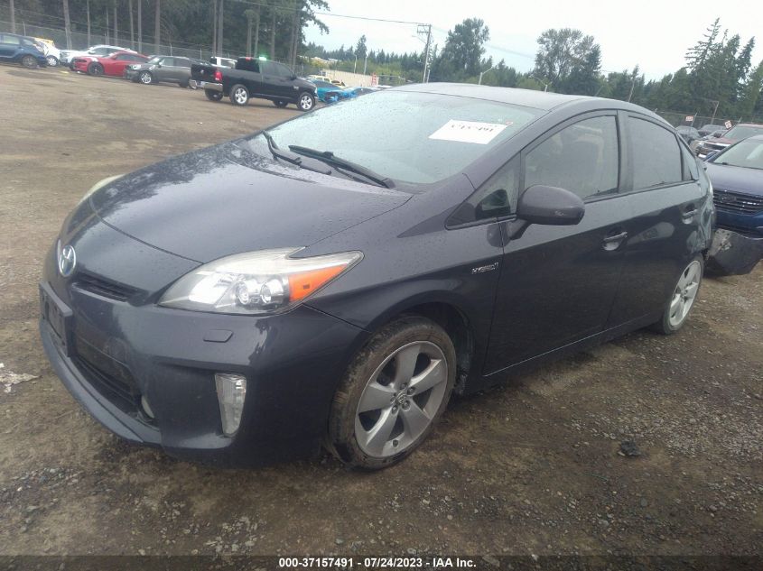 2013 TOYOTA PRIUS ONE/TWO/THREE/FOUR/FIVE - JTDKN3DU4D5632632