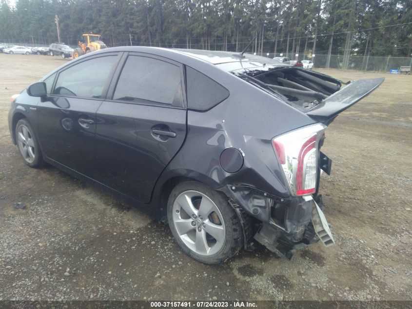 2013 TOYOTA PRIUS ONE/TWO/THREE/FOUR/FIVE - JTDKN3DU4D5632632