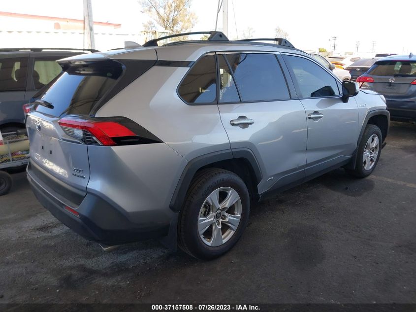 2021 TOYOTA RAV4 HYBRID XLE - JTMRWRFV0MD132994