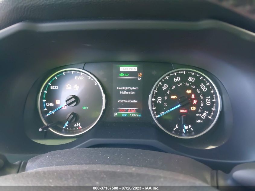 2021 TOYOTA RAV4 HYBRID XLE - JTMRWRFV0MD132994