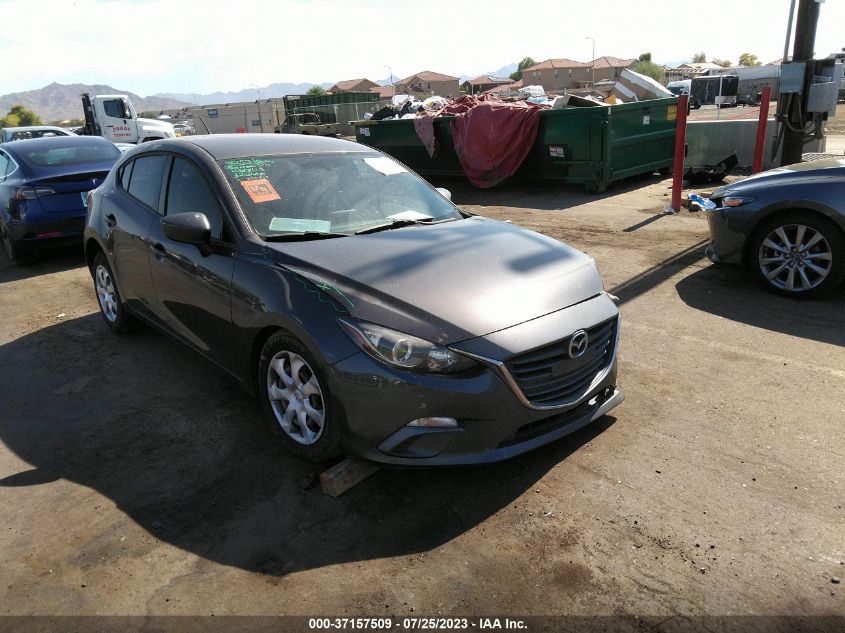 2016 MAZDA MAZDA3 I SPORT - 3MZBM1J78GM270628