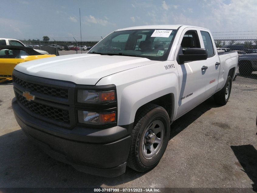 2015 CHEVROLET SILVERADO 1500 WORK TRUCK - 1GCRCPEC2FZ199891