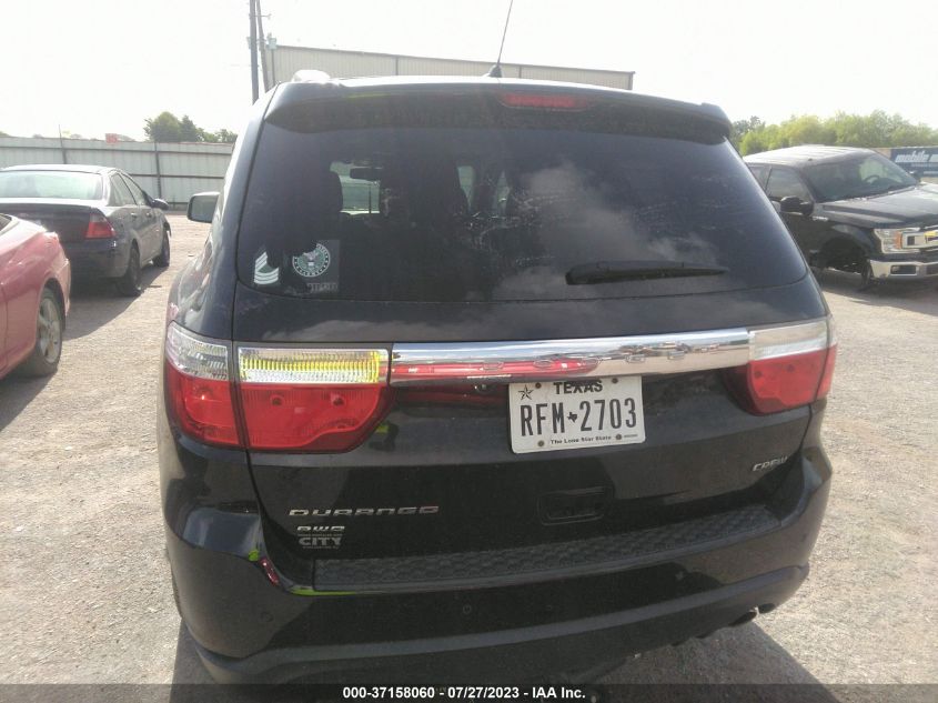 2013 DODGE DURANGO CREW - 1C4RDJDG0DC509440