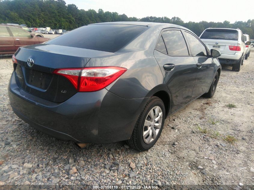 2014 TOYOTA COROLLA LE - 2T1BURHE7EC063773