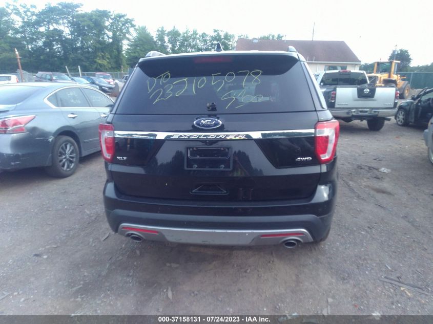 2016 FORD EXPLORER XLT - 1FM5K8D84GGC97009